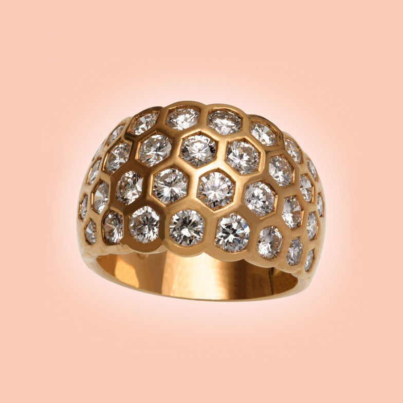 Blume des Lebens Ring
