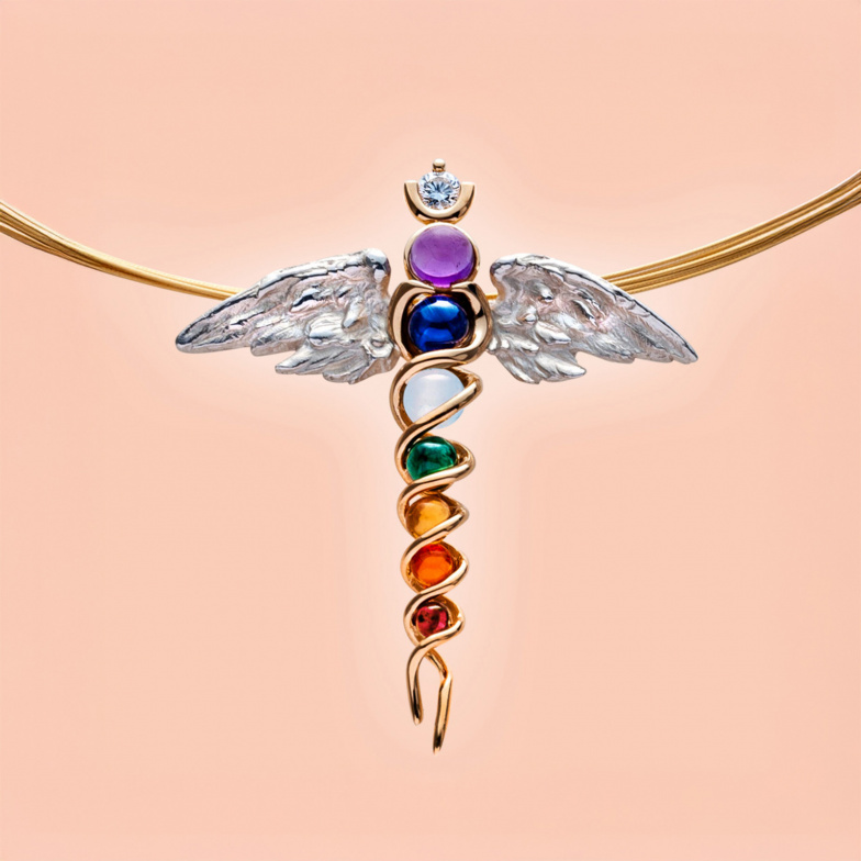 MichaelAngelo Rotgold Silber